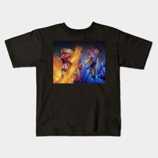 The Twins Kids T-Shirt by Alyen